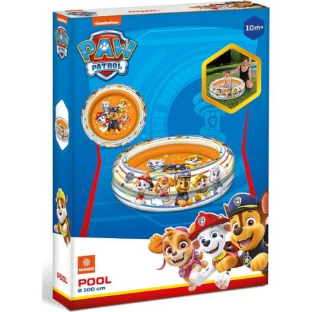 patrulla canina pisicina hinchable 2 anillos 100 cm