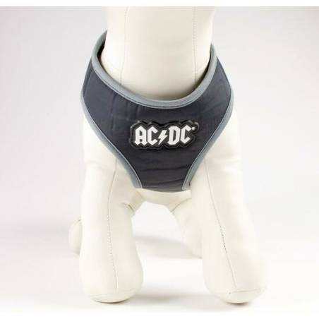 arnés para perros xxs xs acdc black