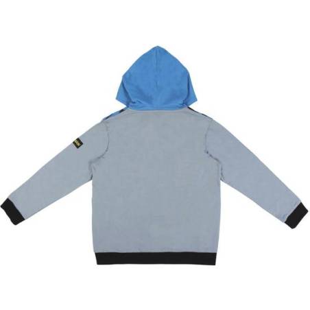 sudadera con capucha cotton brushed batman gray