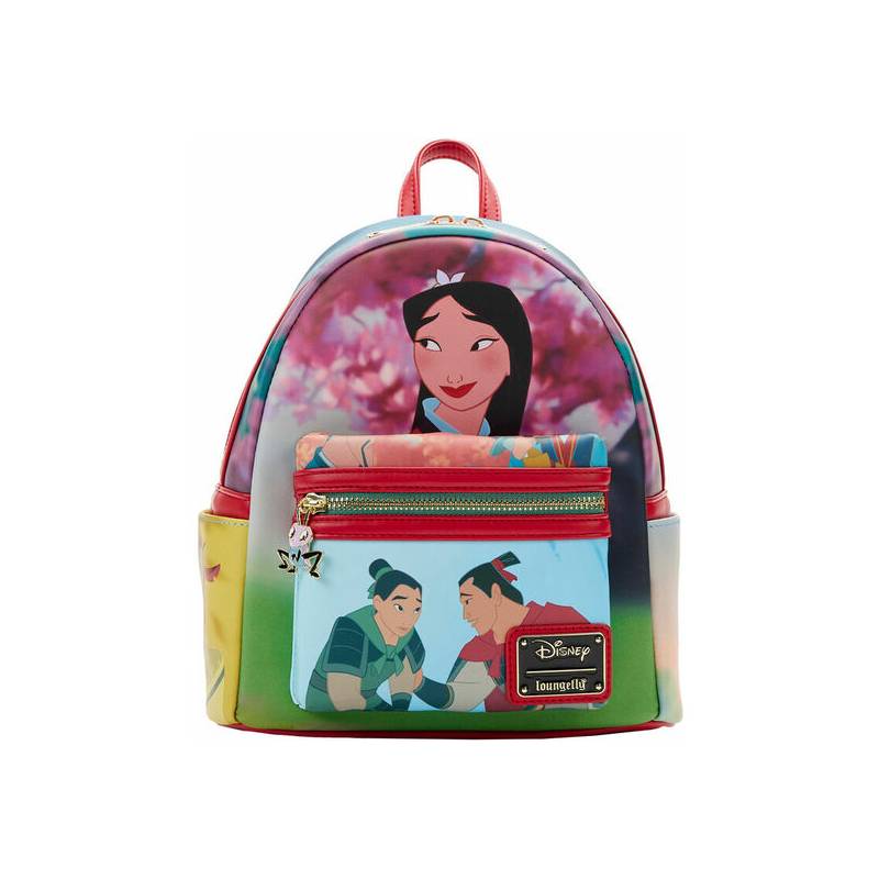 mochila mulan disney loungefly 25cm