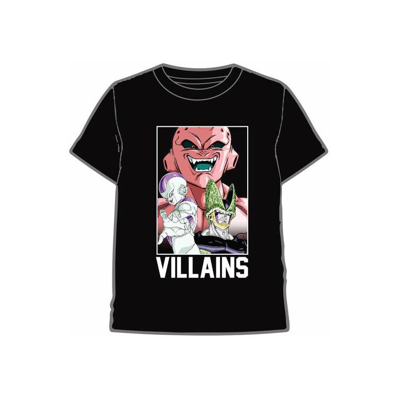 camiseta villanos dragon ball z adulto