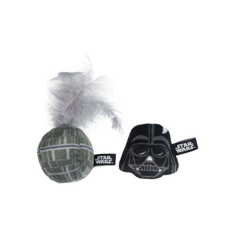 juguete para gato 2 piezas star wars darth vader gray