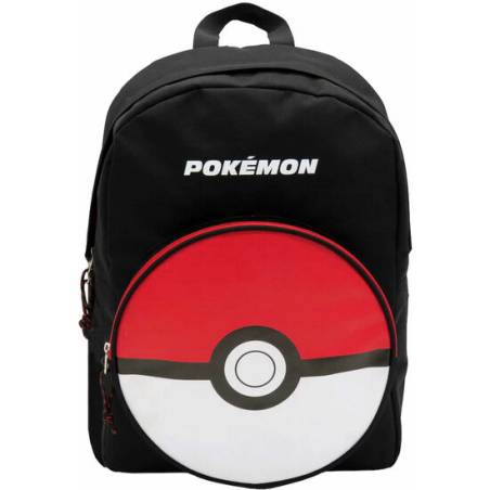 mochila pokeball pokemon adaptable 42cm