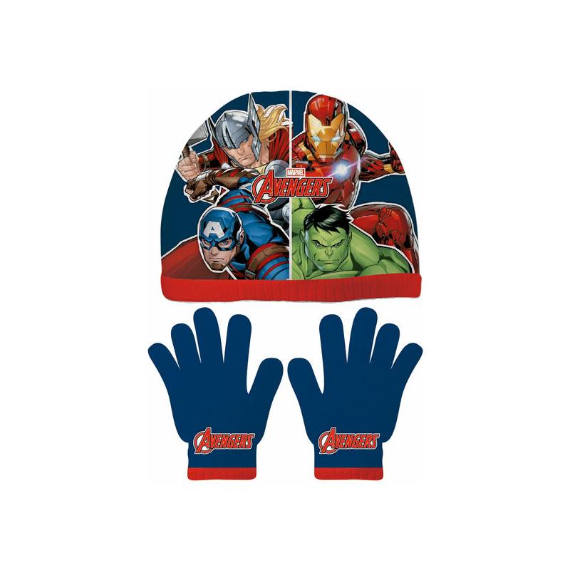 set gorro guantes infantil 51 54 avengers infinity