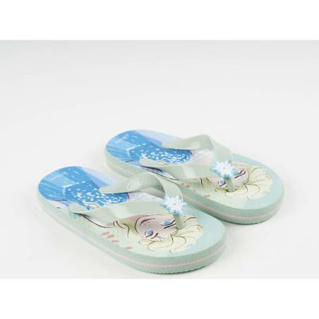 chanclas premium frozen blue