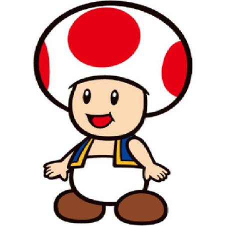 cojin 3d toad super mario bros