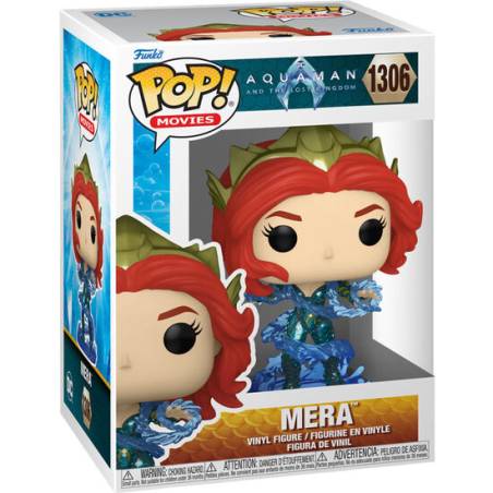 figura pop dc comics aquaman y el reino perdido mera