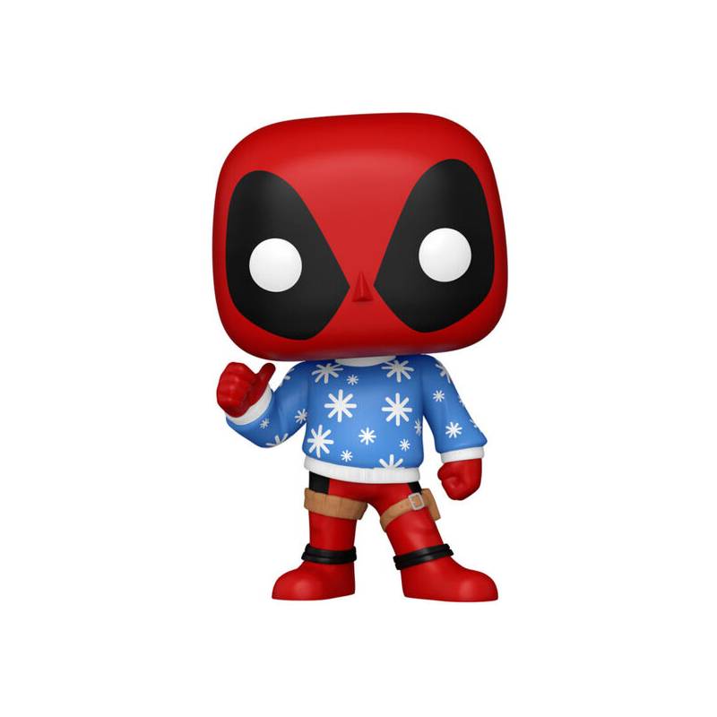 figura pop marvel holiday deadpool