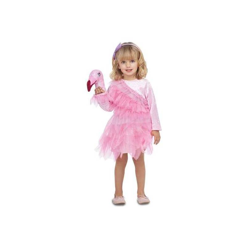 disfraz bailarina flamingo 3 4 años vestido y guante