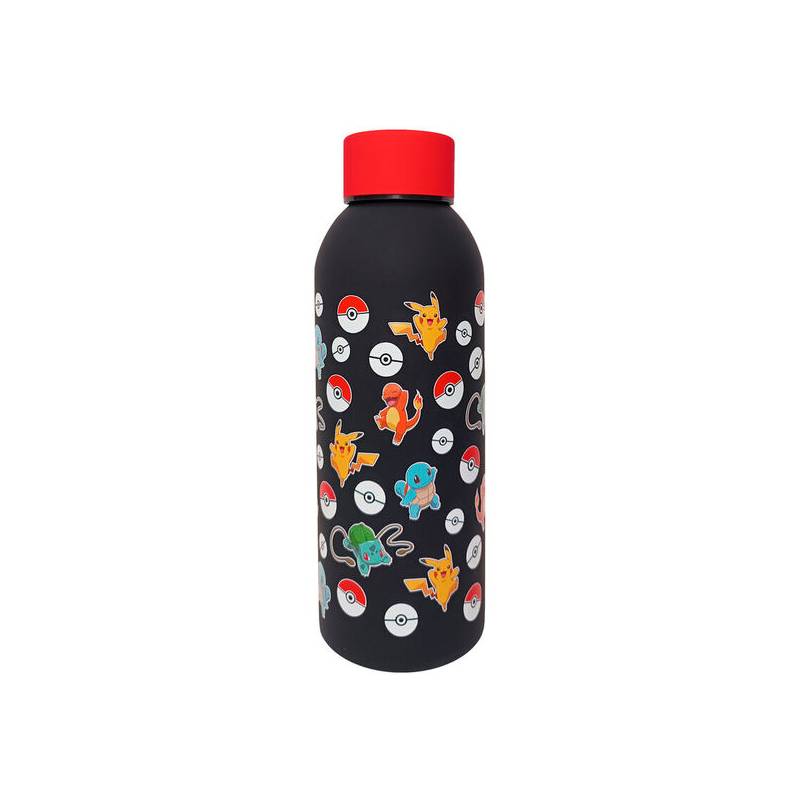 botella acero inoxidable pokemon 500ml