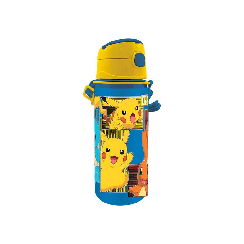 cantimplora aluminio pokemon 600ml surtido