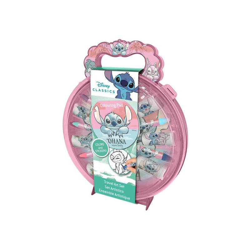 set papeleria viaje stitch disney