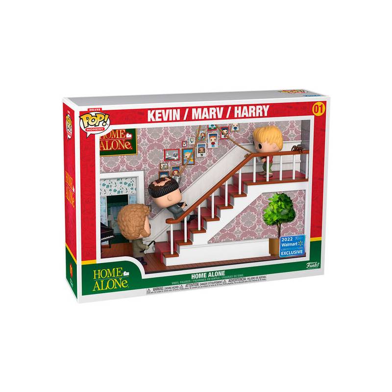 figura pop moments deluxe home alone staircase exclusive