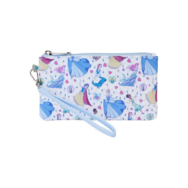 cartera nylon manga style princesas disney loungefly