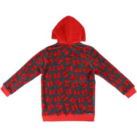 sudadera con capucha coral fleece minnie