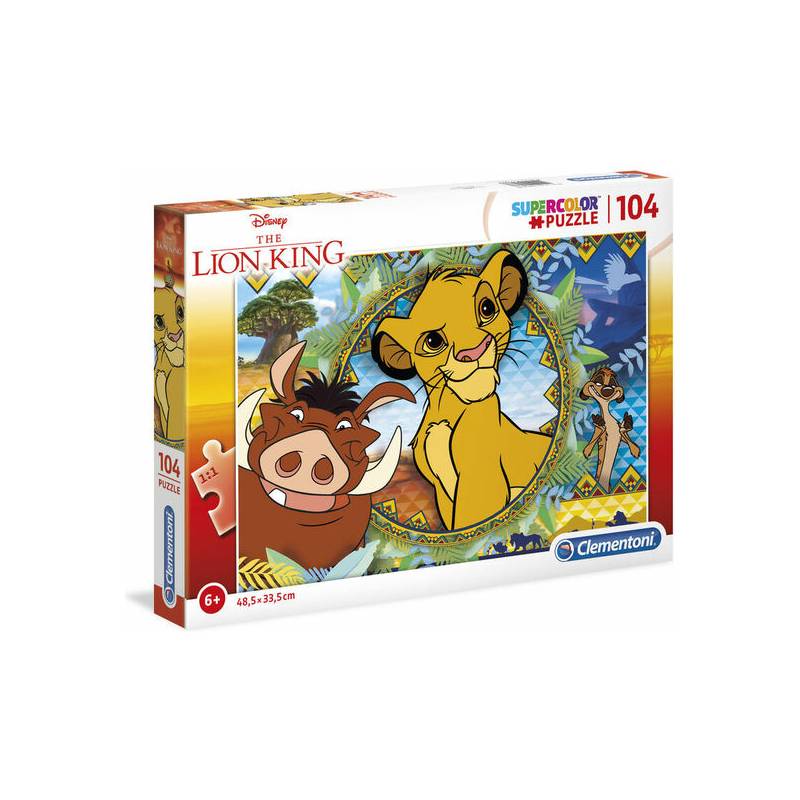 puzzle el rey leon disney 104pzs